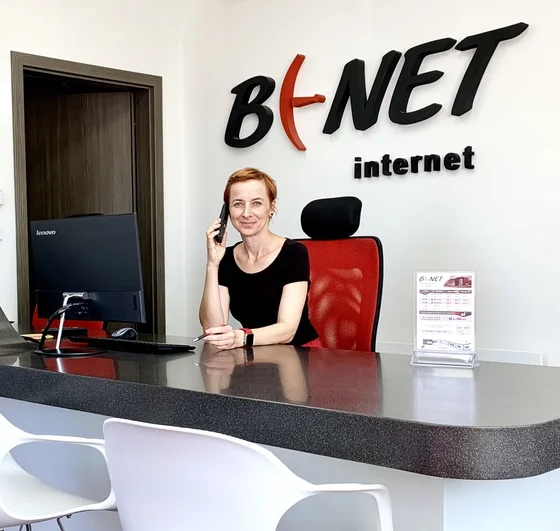 B-NET zákaznické centrum Zákaznická podpora B-NET